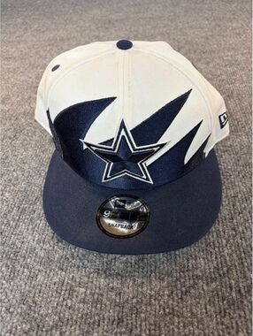 Dallas Cowboys cap new ERA 9/fifty retro wave shark tooth snapback